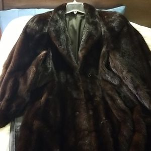 Full length Mink Fur Coat.